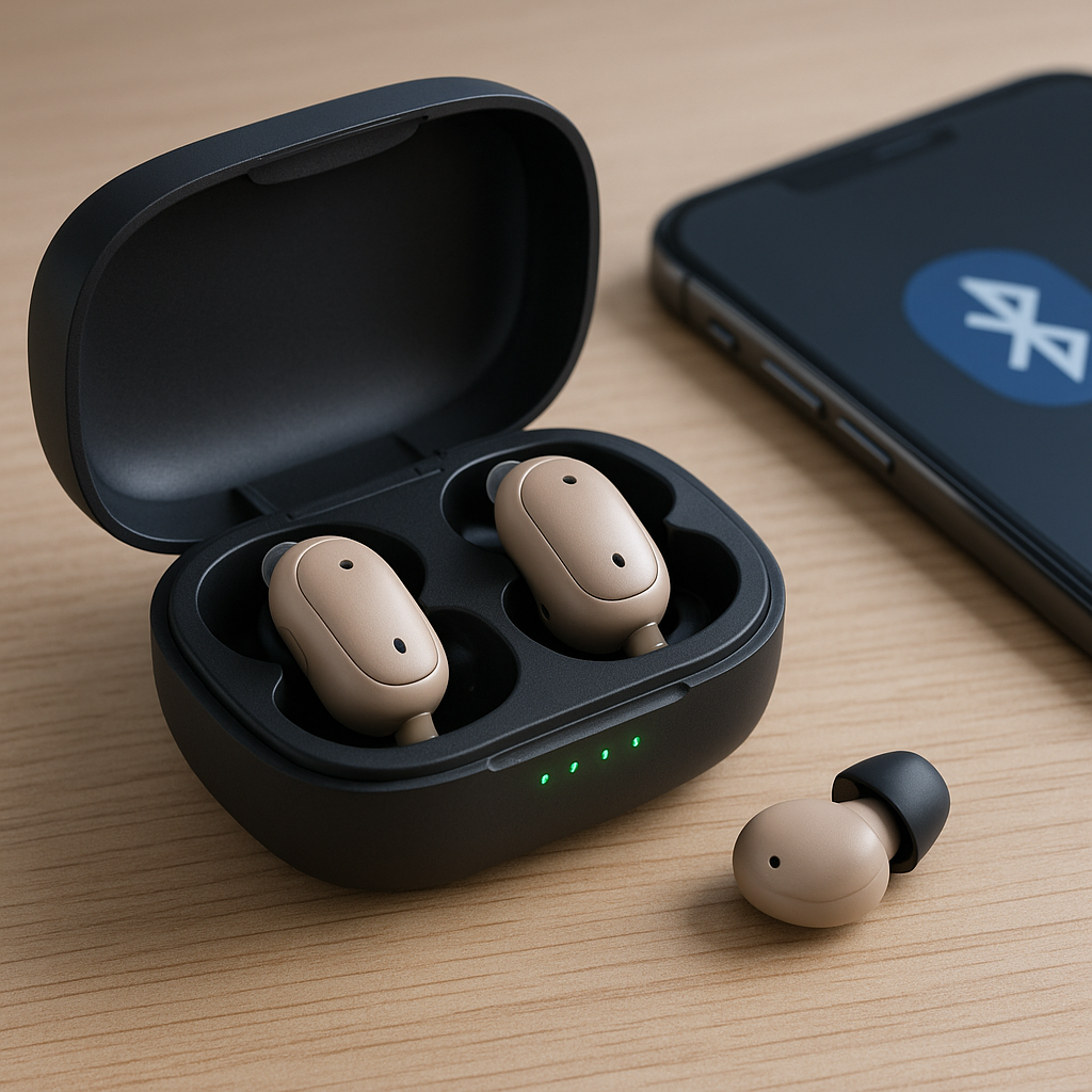 Appareils auditifs rechargeables et connectés